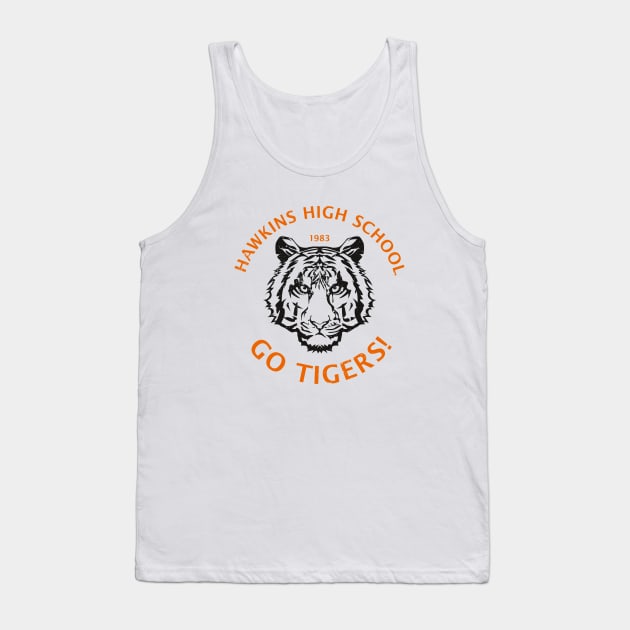 Hawkins High School 1983 (aged look) Tank Top by MoviTees.com